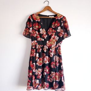 Madewell Tulip Sleeve Mini Dress